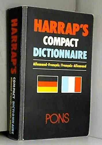 Harrap's compact dictionnaire allemand-français / français-allemand